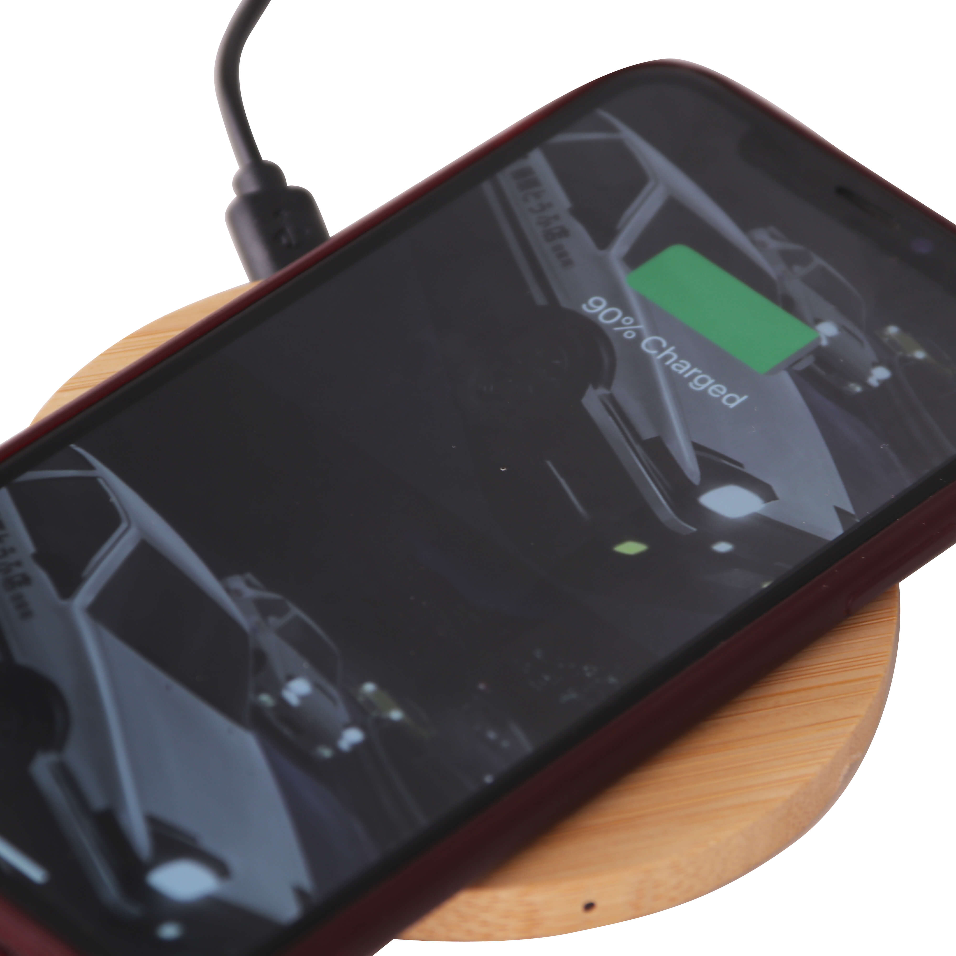 Testing Product - Bamboo Wireless Charger